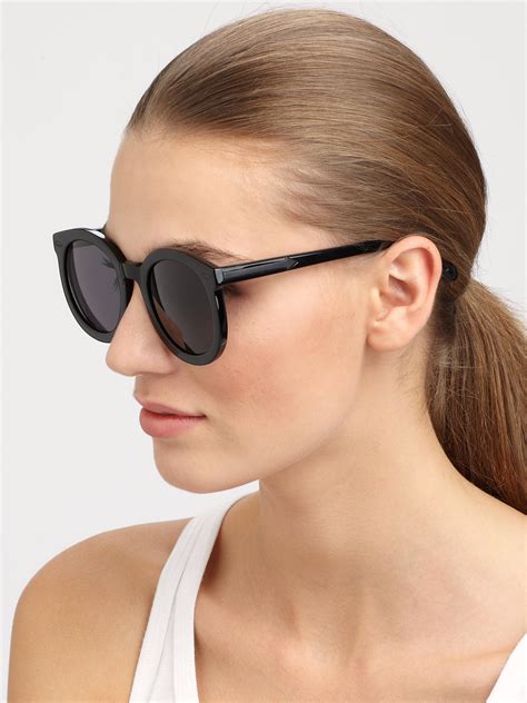 Karen Walker Super Duper Strength Sunglasses .